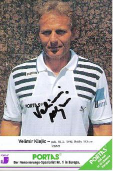 Velimir Kljaic † 2010  SG Wallau/Massenheim  Handball Autogrammkarte original signiert 