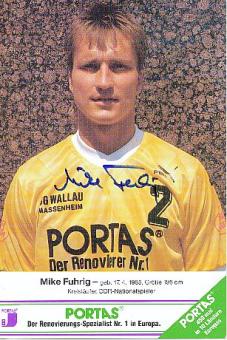 Mike Fuhrig  SG Wallau/Massenheim Frankfurt  Handball Autogrammkarte original signiert 