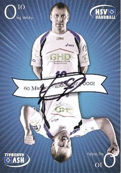 Oleg Velyky † 2010  HSV  Hamburger SV  Handball Autogrammkarte original signiert 