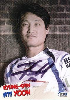 Kyung Shin Yoon  HSV  Hamburger SV  Handball Autogrammkarte original signiert 