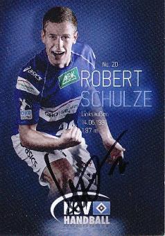 Robert Schulze   HSV  Hamburger SV  Handball Autogrammkarte original signiert 