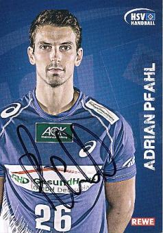 Adrian Pfahl   HSV  Hamburger SV  Handball Autogrammkarte original signiert 