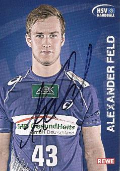 Alexander Feld   HSV  Hamburger SV  Handball Autogrammkarte original signiert 