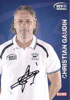 Christian Gaudin   HSV  Hamburger SV  Handball Autogrammkarte original signiert 