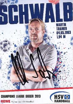 Martin Schwalb  HSV  Hamburger SV  Handball Autogrammkarte original signiert 