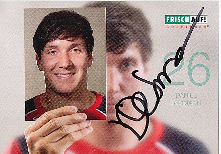 Daniel Rebmann  Frisch Auf Göppingen  Handball Autogrammkarte original signiert 