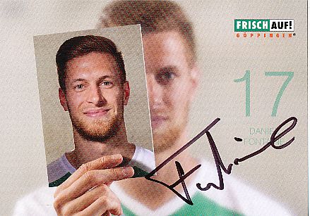 Daniel Fontaine   Frisch Auf Göppingen  Handball Autogrammkarte original signiert 