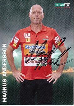 Magnus Andersson   Frisch Auf Göppingen  Handball Autogrammkarte original signiert 