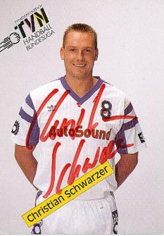 Christian Schwarzer   TV Niederwürzbach  Handball Autogrammkarte original signiert 