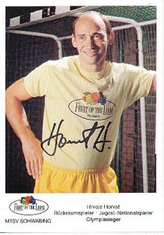 Hrvoje Horvat   MTSV Schwabing  Handball Autogrammkarte original signiert 