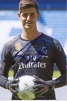 Thibaut Courtois   Real Madrid  Fußball  Autogramm Foto  original signiert 