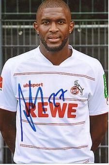 Anthony Modeste   FC Köln  Fußball  Autogramm Foto  original signiert 