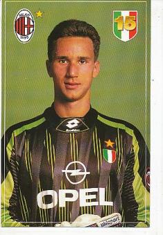 Davide Pinato   AC Mailand  Fußball Autogrammkarte 