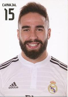 Daniel Carvajal  Real Madrid  Fußball Autogrammkarte 