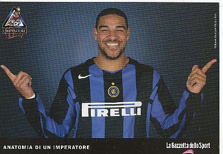 Adriano  Inter Mailand  Fußball Autogrammkarte 