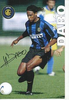 Ousmane Dabo  Inter Mailand  Fußball Autogrammkarte Druck Signiert 