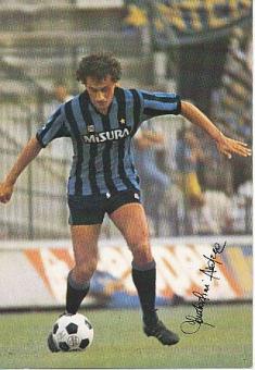 Andrea Mandorlini  Inter Mailand  Fußball Autogrammkarte Druck Signiert 