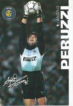 Angelo Peruzzi  Inter Mailand  Fußball Autogrammkarte Druck Signiert 