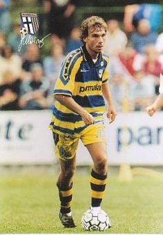 Giampiero Maini   AC Parma  Fußball Autogrammkarte Druck signiert 