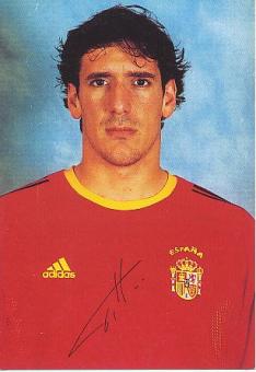 Oscar Tellez Spanien  Fußball Autogrammkarte Druck signiert 