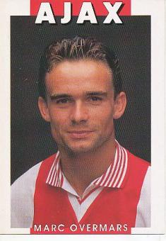 Marc Overmars   Ajax Amsterdam  Fußball Autogrammkarte 