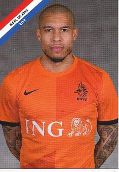 Nigel de Jong  2012  Holland  Fußball Autogrammkarte 