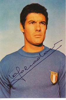 Sandro Salvadore † 2007 Italien Europameister EM 1968     Fußball  Autogramm Foto  original signiert 