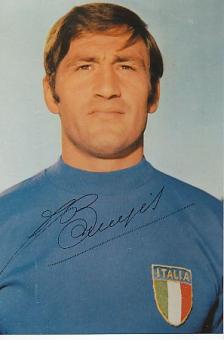 Tarcisio Burgnich † 2021  Italien Europameister EM 1968     Fußball  Autogramm Foto  original signiert 