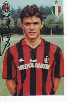 Paolo Maldini  AC Mailand  Fußball  Autogramm Foto  original signiert 