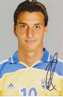 Zlatan Ibrahimovic   Schweden  Fußball  Autogramm Foto  original signiert 