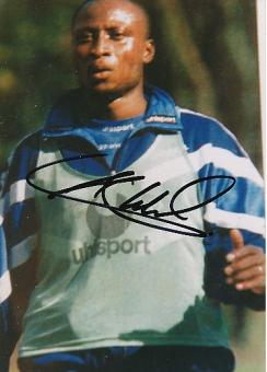 Anthony Yeboah   Hamburger SV  Fußball Autogramm  Foto original signiert 
