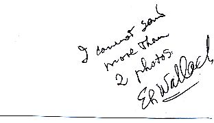 Eli Wallach † 2014   Film + TV Autogramm Blatt original signiert 