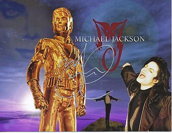 Michael Jackson † 2009   Musik Autogramm Foto original signiert 