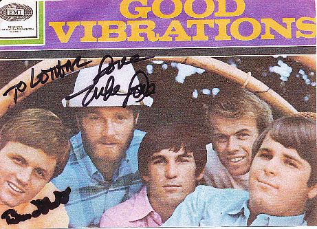 Bruce Johnston & Mike Love   Beach Boys   Musik Autogramm Foto original signiert 
