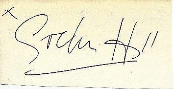 Graham Hill † 1975 GB Weltmeister Formel 1 Auto Motorsport  Autogramm Blatt  original signiert 