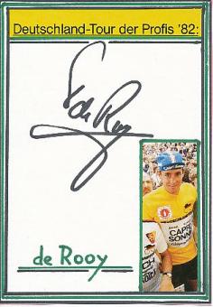 Theo De Rooij Holland   Radsport  Autogramm Karte  original signiert 