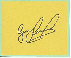 Gary Lineker  England   Fußball Autogramm Blatt  original signiert 