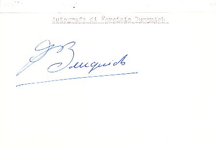 Tarcisio Burgnich † 2021 Italien WM 1970  Fußball Autogramm Karte  original signiert 
