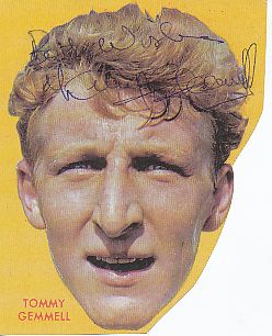 Tommy Gemmell   Schottland  Fußball Autogramm Bild  original signiert 