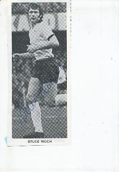 Bruce Rioch   Schottland  Fußball Autogramm Bild  original signiert 