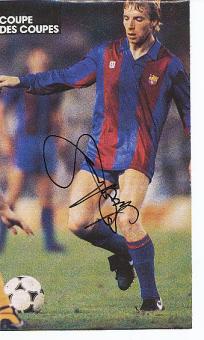 Steve Archibald   FC Barcelona  Fußball Autogramm Bild  original signiert 