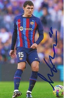 Andreas Christensen   FC Barcelona  Fußball  Autogramm Foto  original signiert 