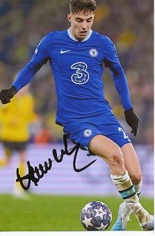 Kai Havertz    FC Chelsea London  Fußball  Autogramm Foto  original signiert 