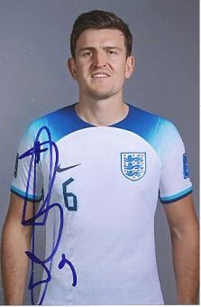 Harry Maguire  England  Fußball Autogramm Foto original signiert 