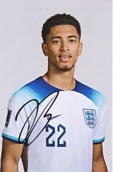 Jude Bellingham   England  Fußball Autogramm Foto original signiert 