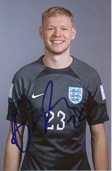 Aaron Ramsdale   England  Fußball Autogramm Foto original signiert 