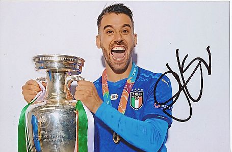 Leonardo Spinazzola   Italien  Fußball Autogramm Foto original signiert 
