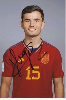 Hugo Guilliamon  Spanien  Fußball Autogramm Foto original signiert 