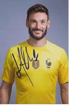Hugo Lloris   Frankreich  Weltmeister WM 2018  Fußball Autogramm Foto original signiert 