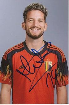Dries Mertens  Belgien  Fußball  Autogramm Foto  original signiert 